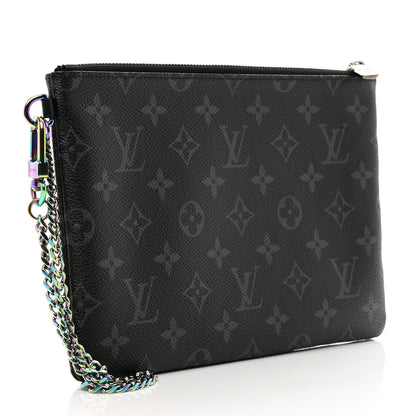 Louis Vuitton Monogram Eclipse Fragment Design iPad Pouch 3 of 7