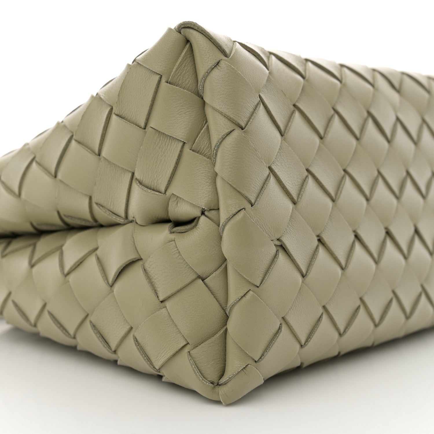 Bottega Veneta Nappa Intrecciato Small Andiamo Shoulder Bag Travertine 8 of 10