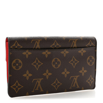 Louis Vuitton Monogram Jeanne Wallet Coquelicot 3 of 11
