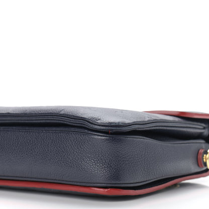 Louis Vuitton Empreinte Pochette Metis Marine Rouge 9 of 9