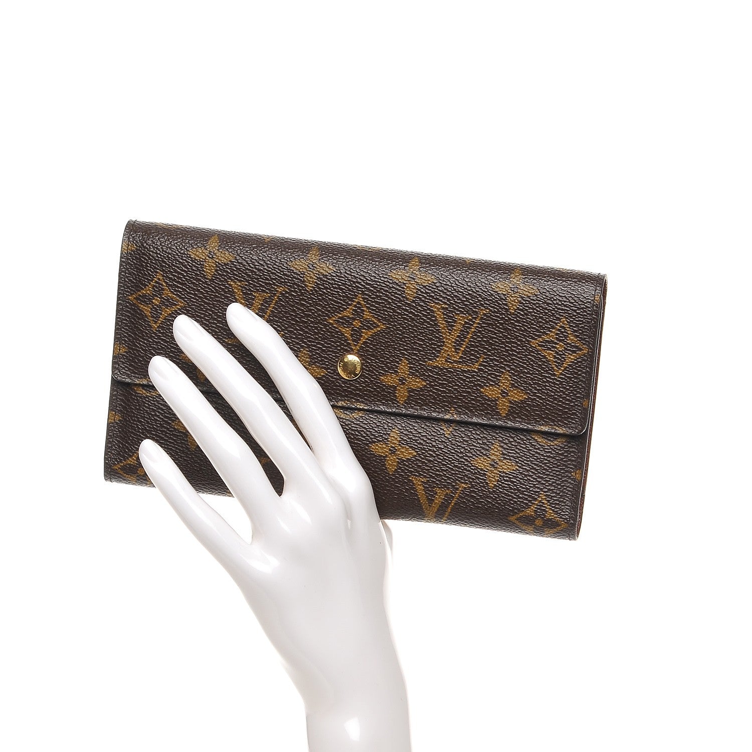 Louis Vuitton Monogram Porte Tresor International Wallet 2 of 7