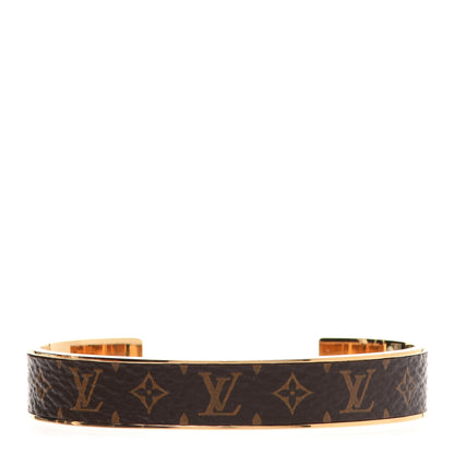 Louis Vuitton Monogram Cuff S Gold 1 of 6