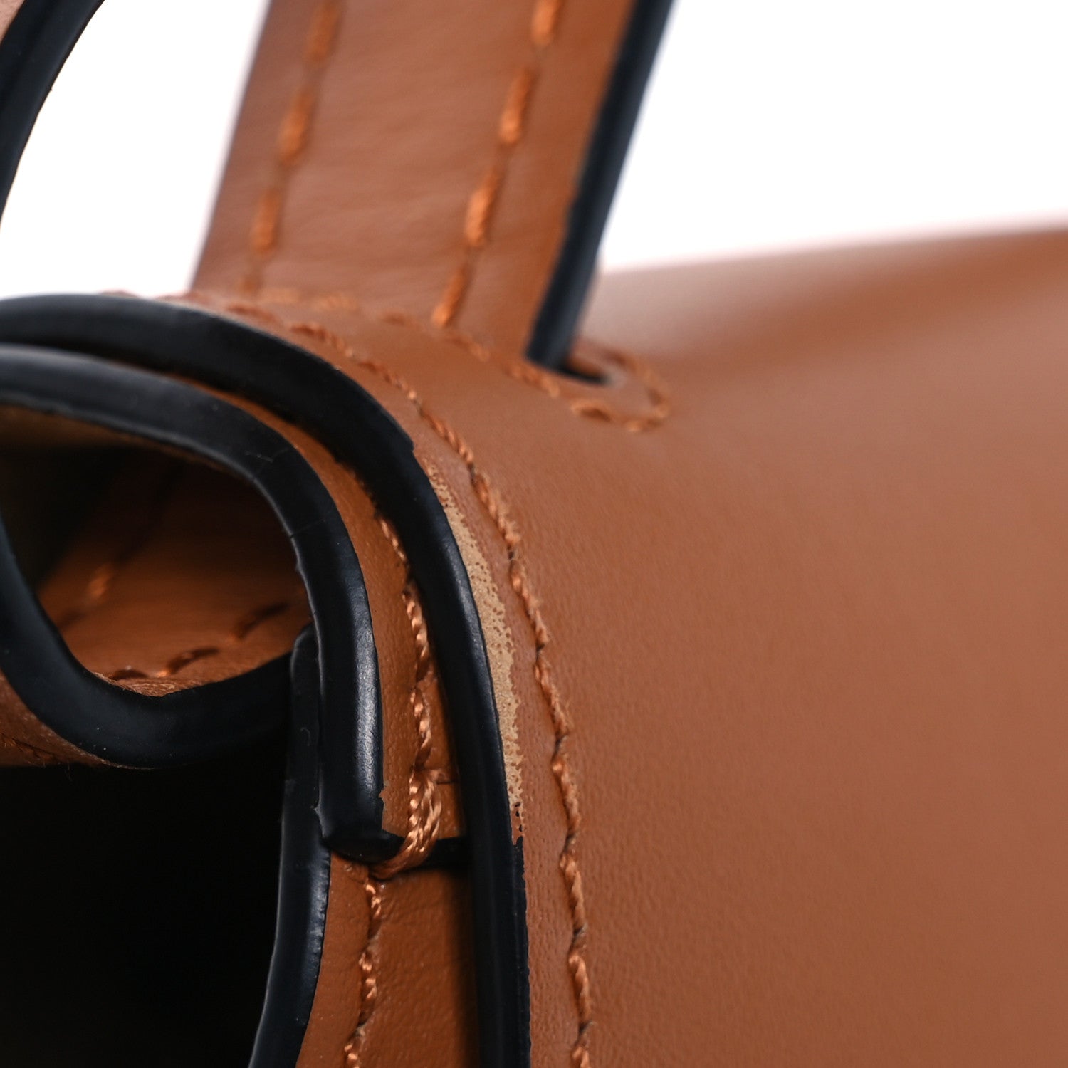 Loewe Calfskin Marine Stripe Small Gate Crossbody Bag Tan 16 of 17