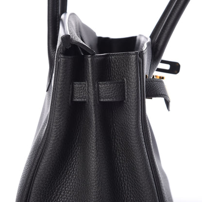 Hermes Togo Birkin 30 Black 11 of 34