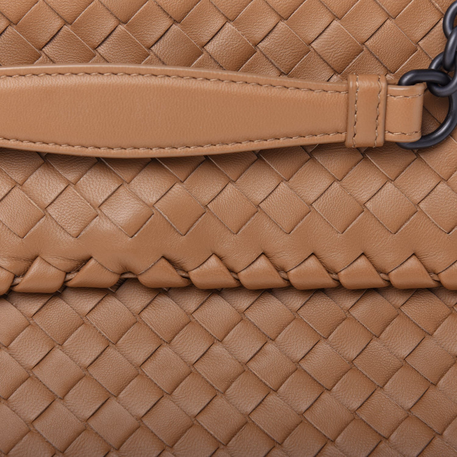 Bottega Veneta Nappa Intrecciato Small Olimpia Shoulder Bag Camel 10 of 10