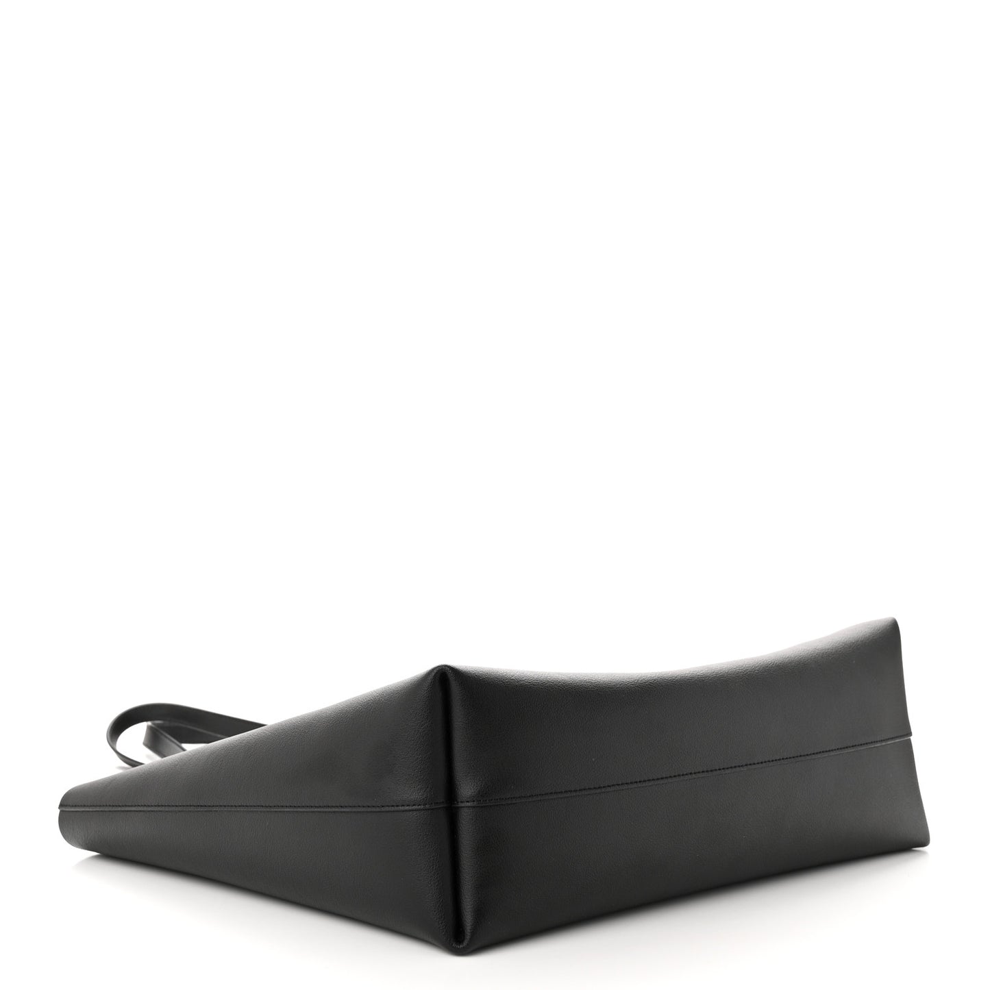 Calfskin Large Shopping Tote Black