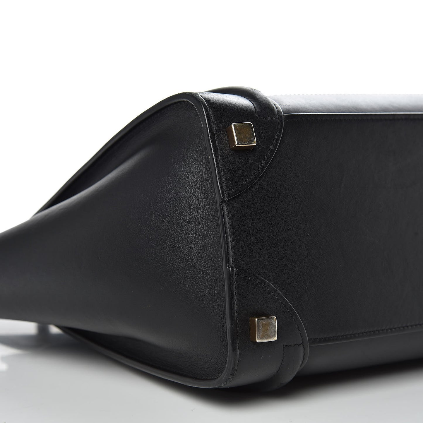 Smooth Calfskin Micro Luggage Black