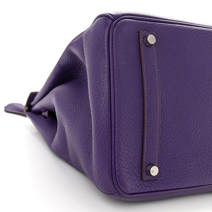 Hermes Togo Birkin 35 Iris 9 of 10