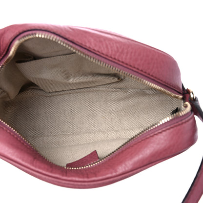 Gucci Pebbled Calfskin Small Soho Disco Bag Peonia Flower 5 of 18