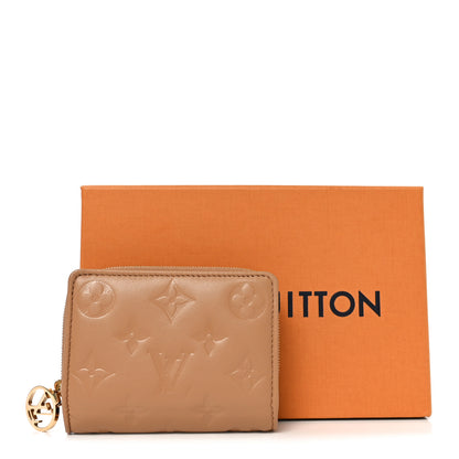 Louis Vuitton Lambskin Embossed Monogram Lou Coussin Wallet Camel 7 of 7