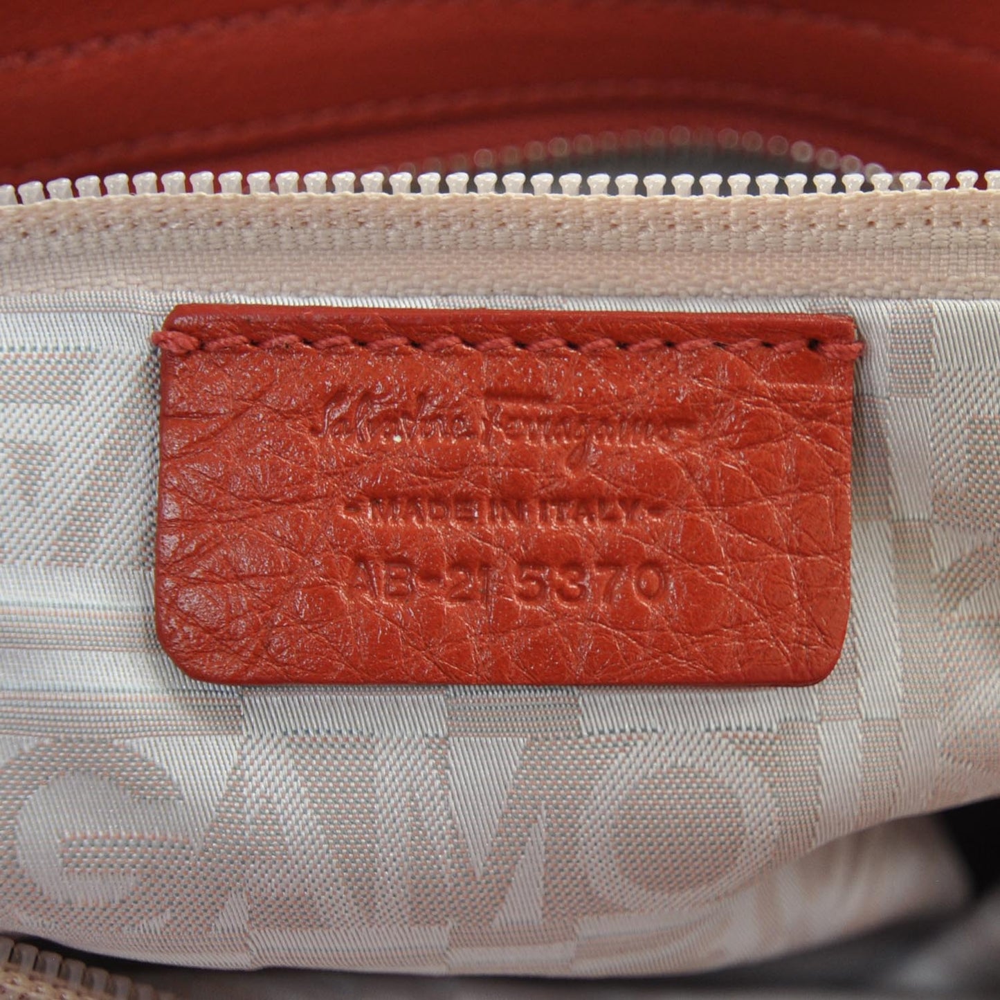 SALVATOREFERRAGAMOLeatherMarisaOrange