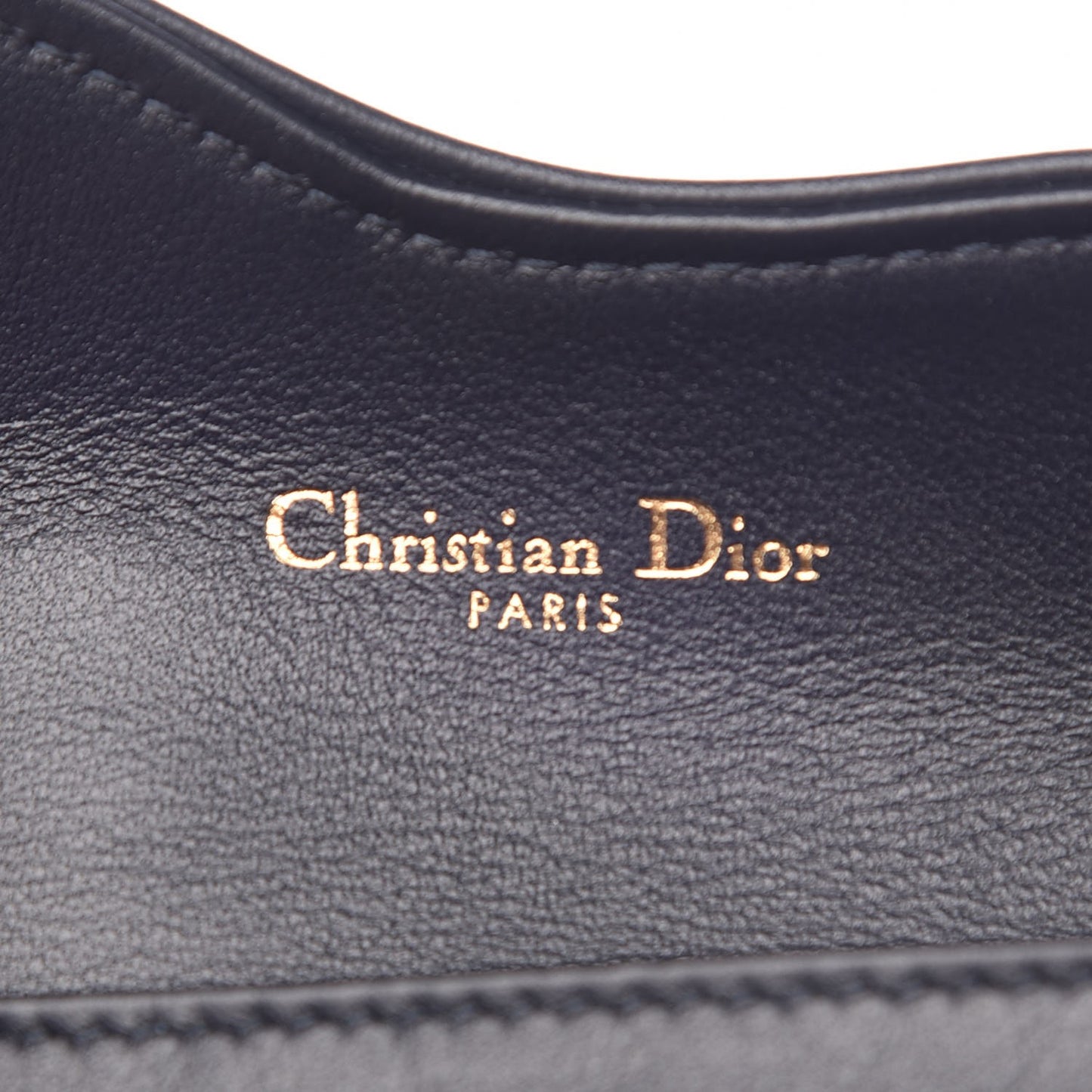 Oblique Saddle Card Holder Blue