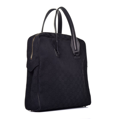 Gucci Monogram Tote Black 3 of 9