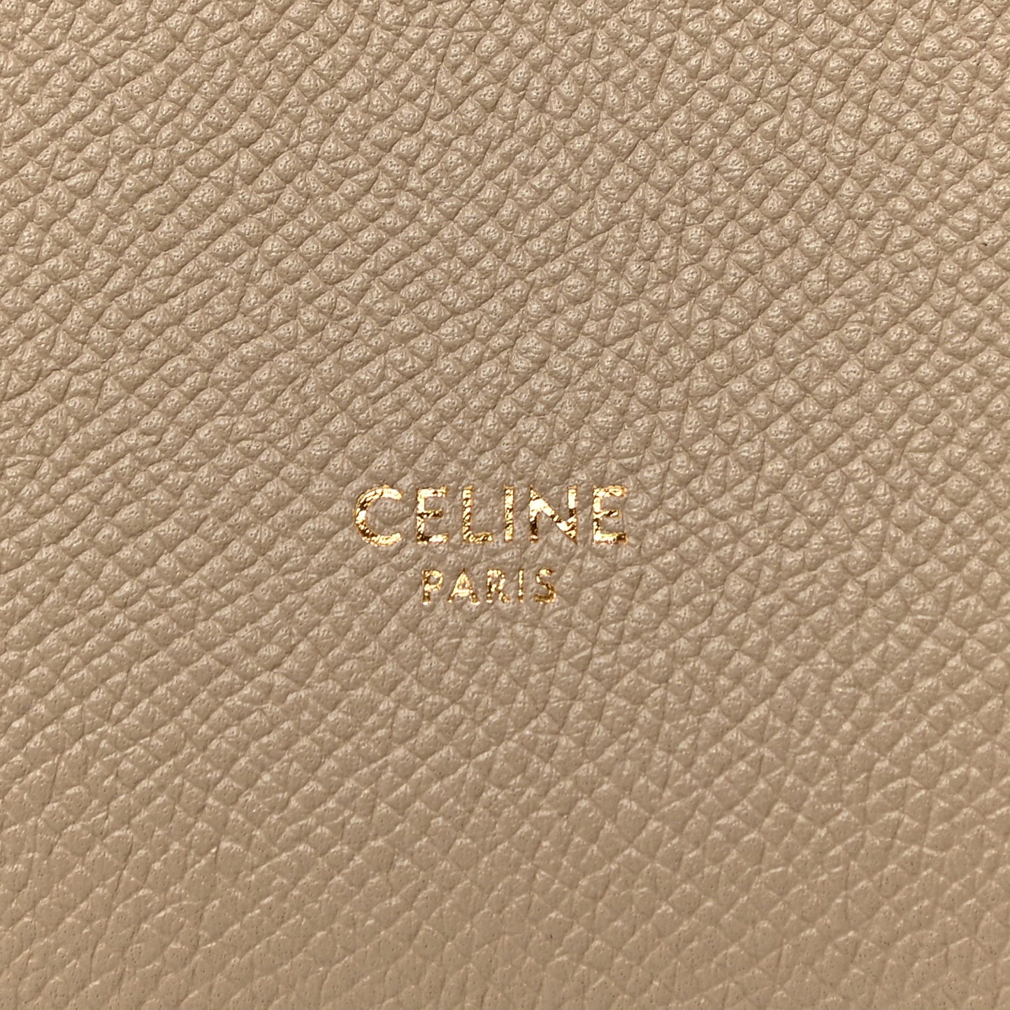 Grained Calfskin Mini Belt Bag Light Taupe
