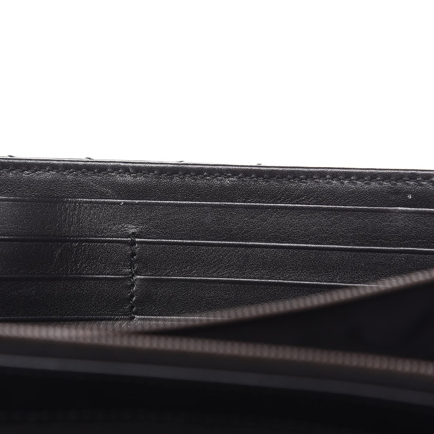 Calfskin Matelasse GG Marmont Chain Wallet Black