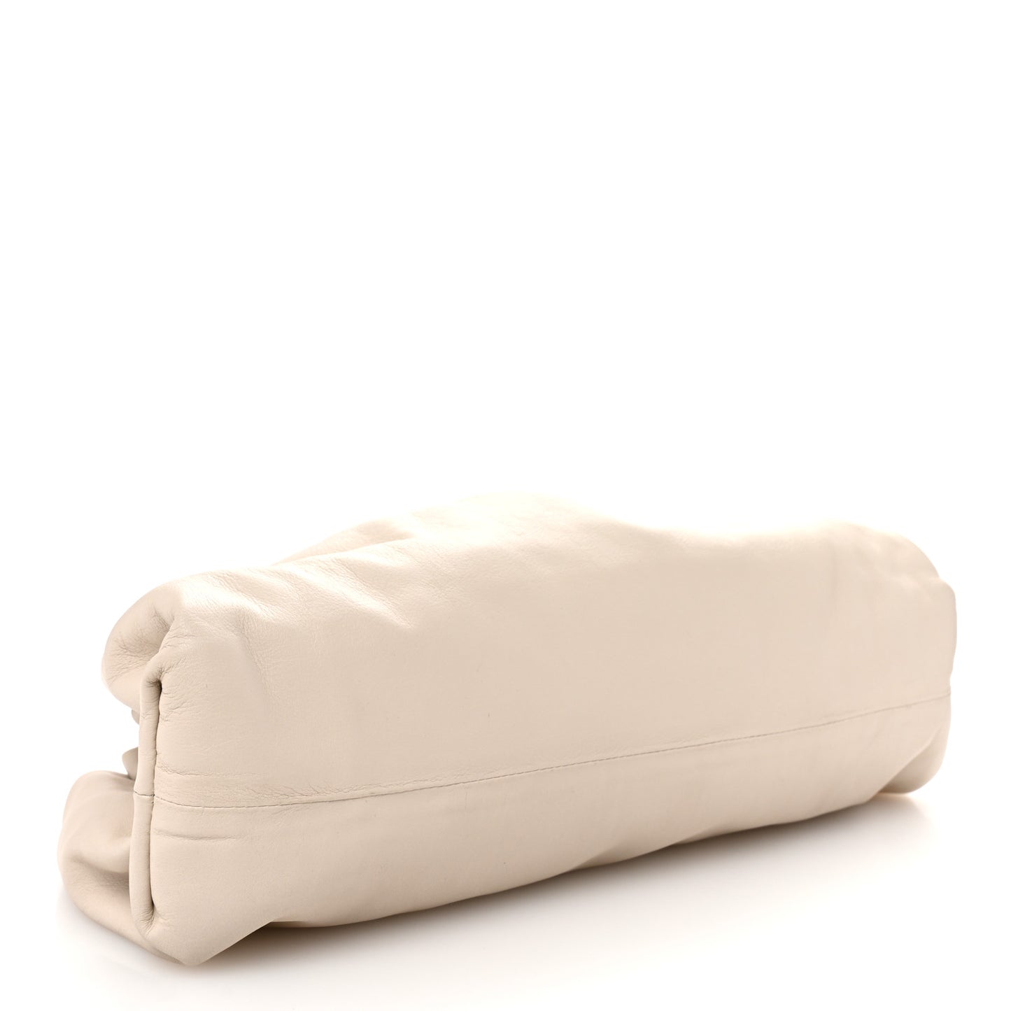Smooth Butter Calf The Pouch Oversized Clutch Plaster