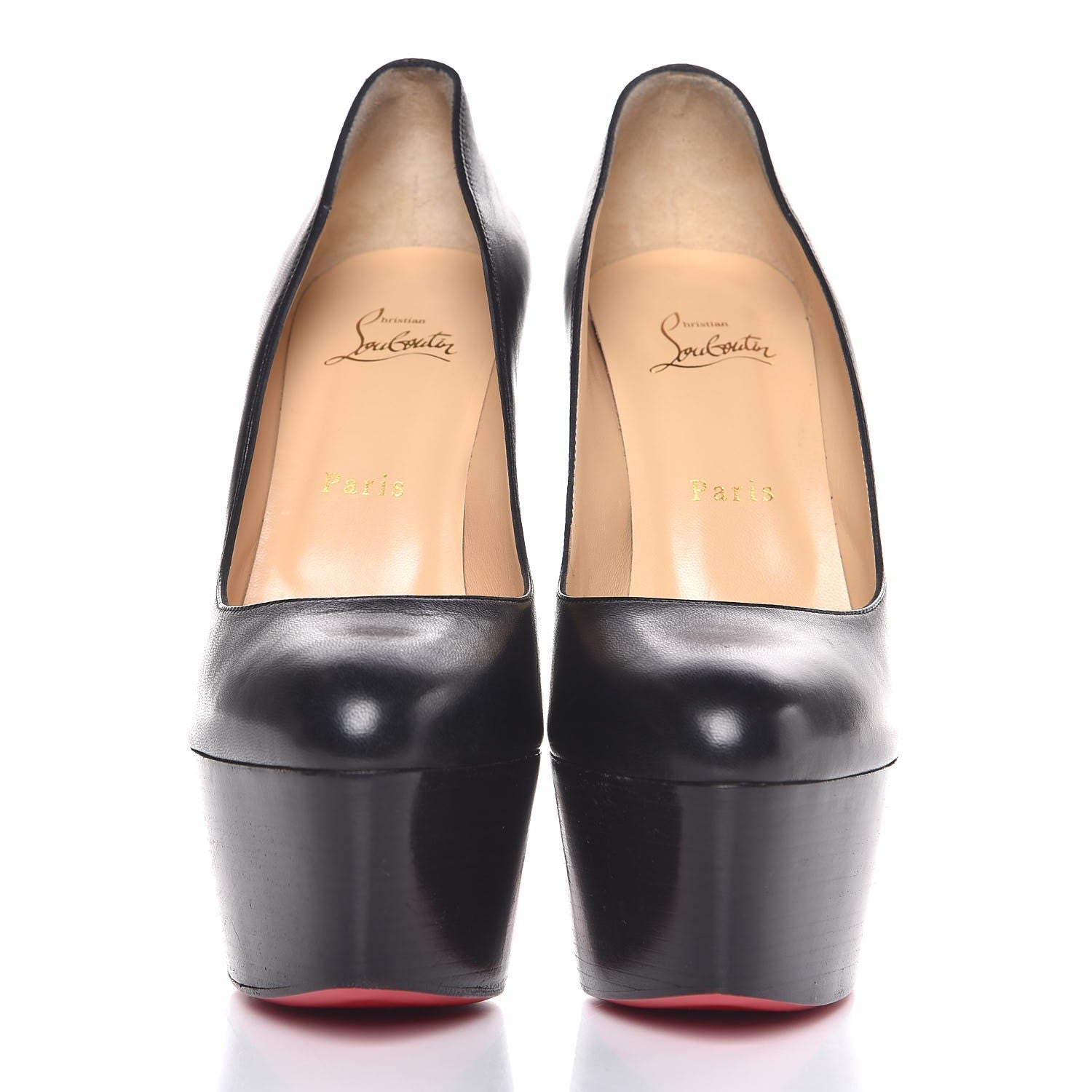 Christian Louboutin Kid Victoria 160 Pumps 40 Black 2 of 8