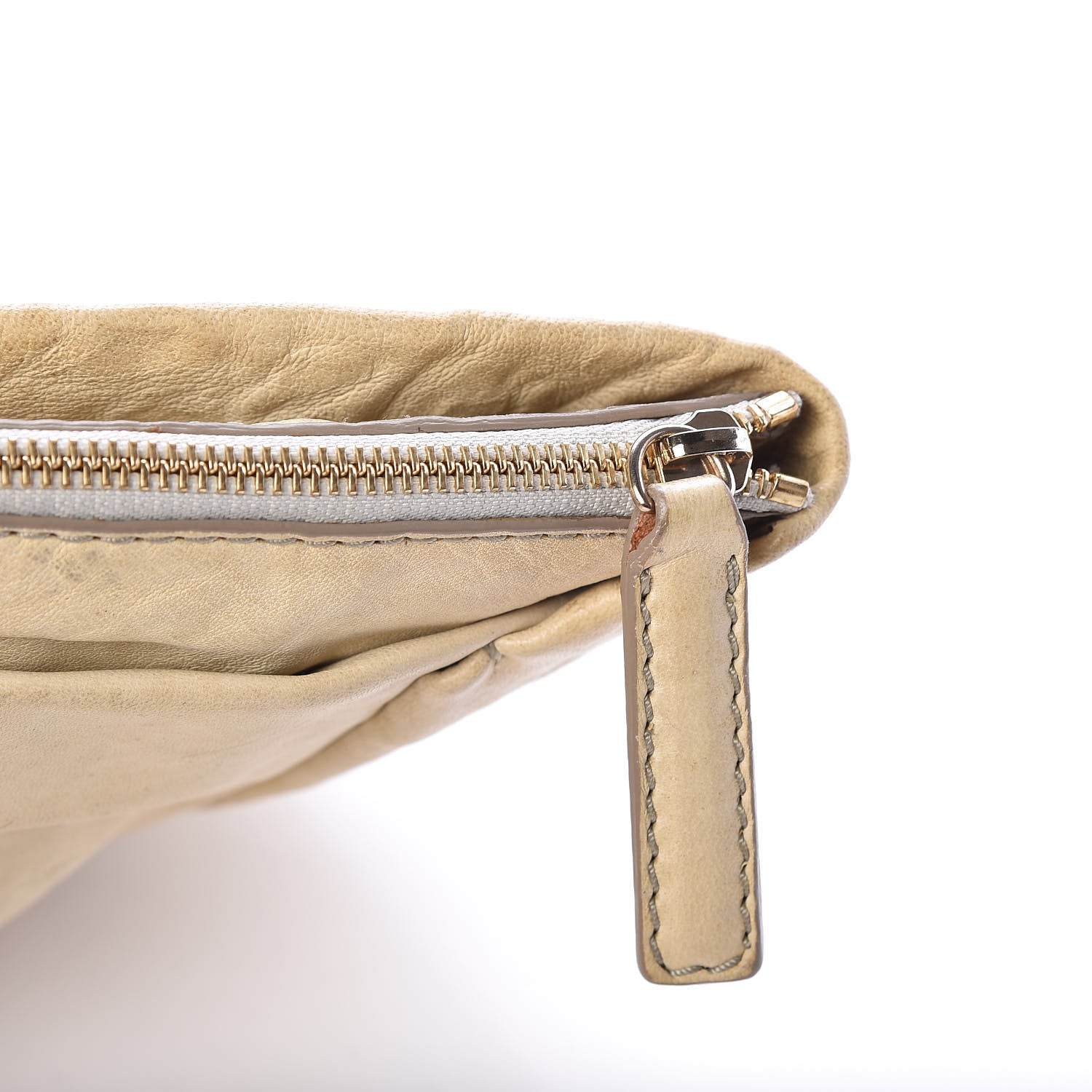 Givenchy Tumbled Sheepskin Clutch Beige 9 of 14