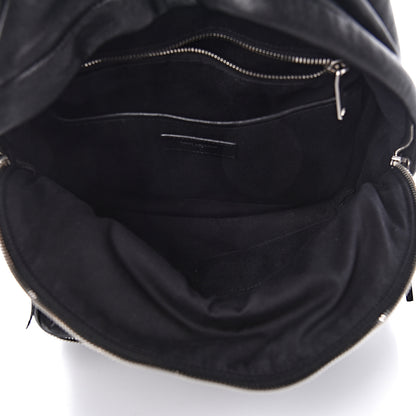Saint Laurent Lambskin Mini City Backpack Black 5 of 12