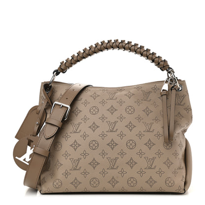 Louis Vuitton Mahina Beaubourg Hobo MM Galet 1 of 9