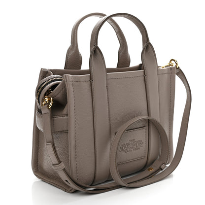 Marc Jacobs Grained Calfskin Small The Tote Bag Cement 3 of 10