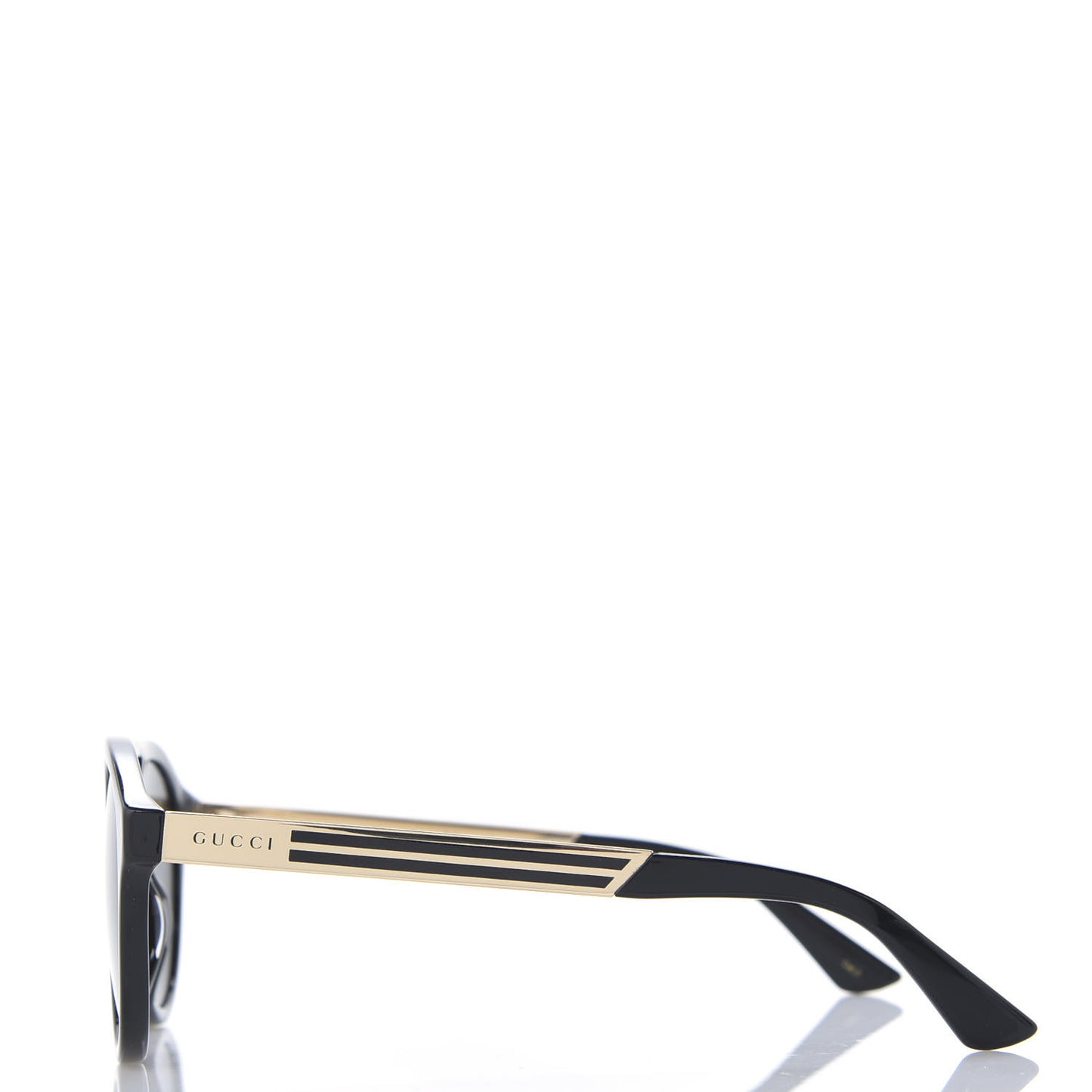 Acetate Mens Sunglasses GG0689S Black Gold