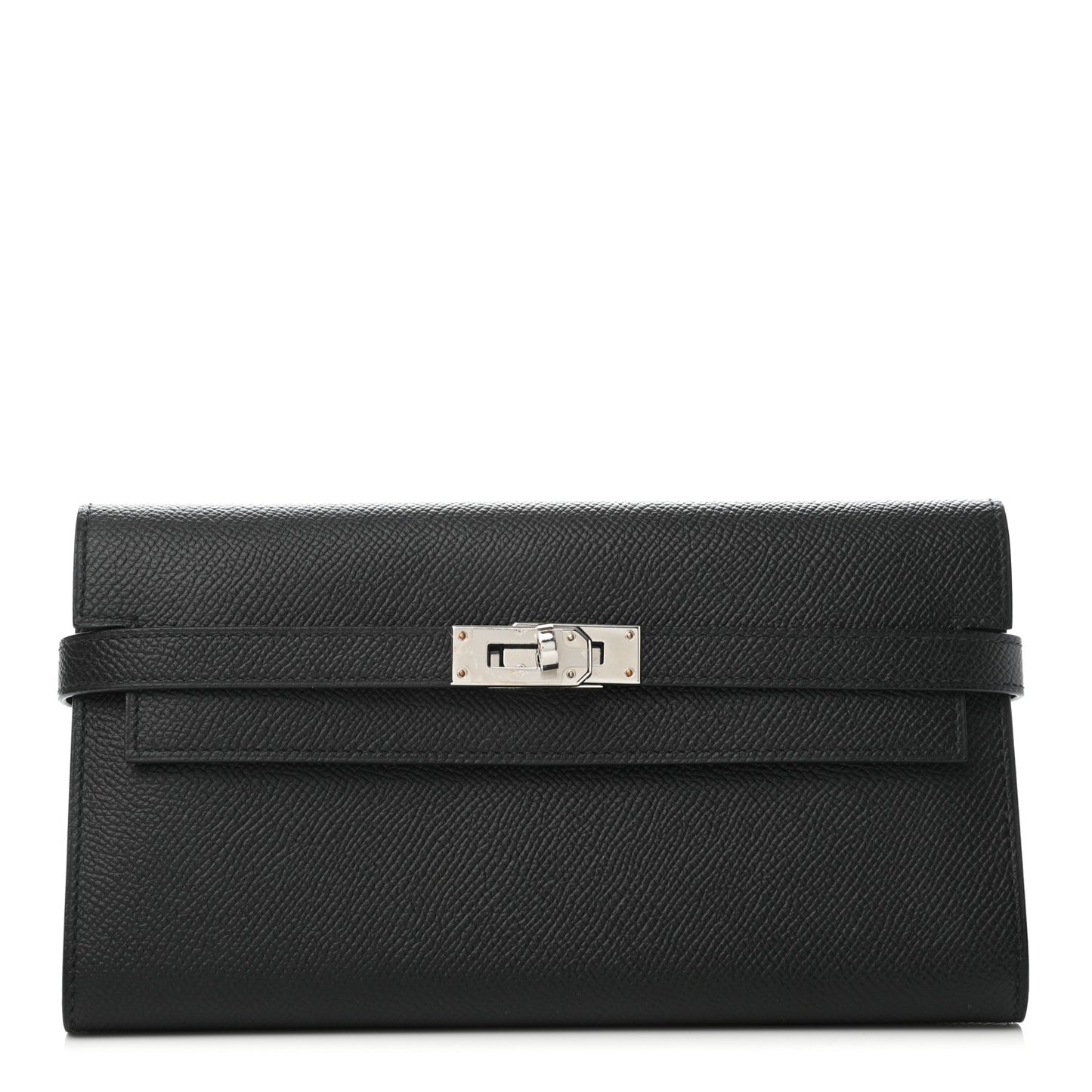 Epsom Kelly Longue Wallet Black