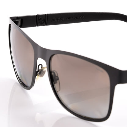 Gucci Polarized Web Sunglasses GG2247/S Matte Black 5 of 8