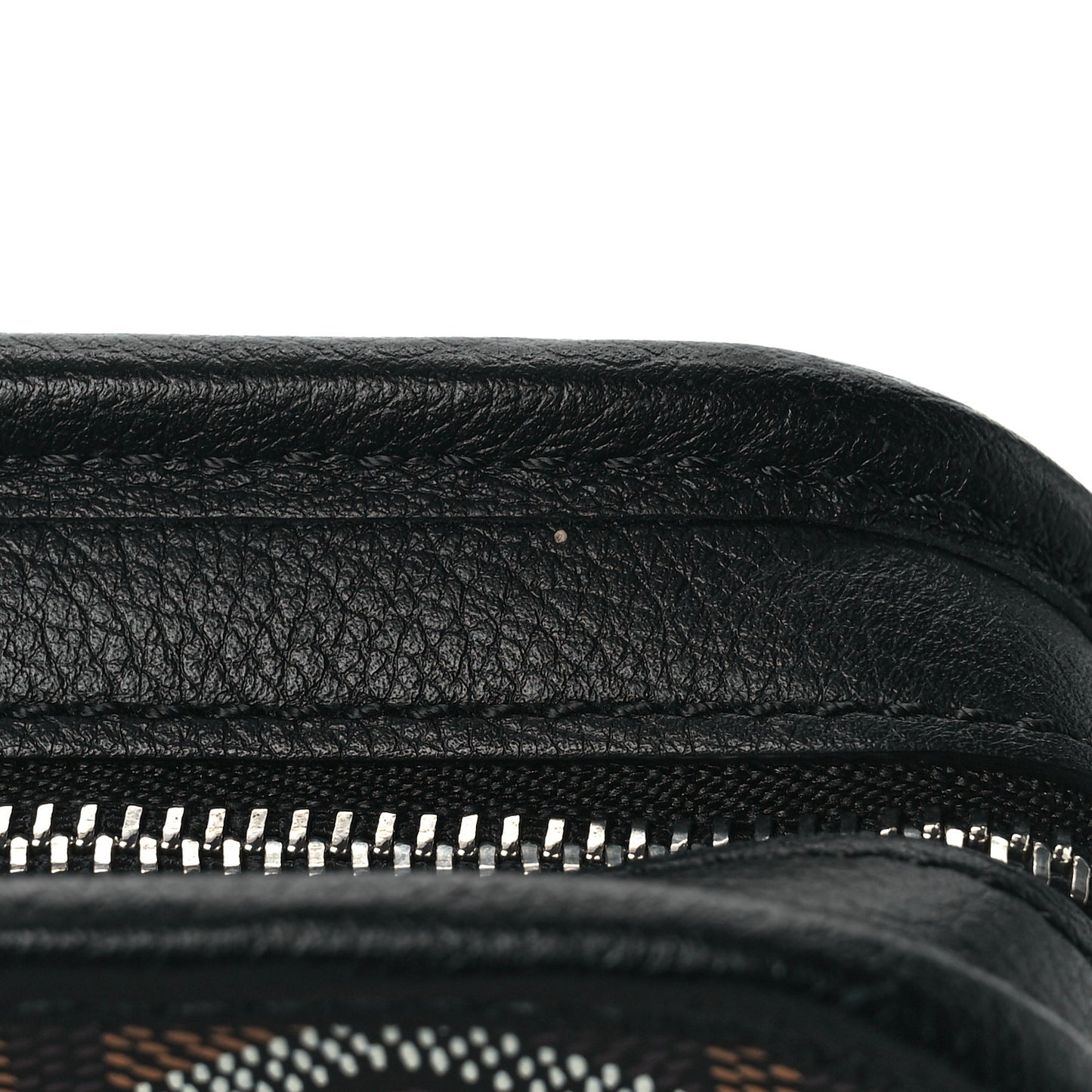 Goyardine Jouvence MM Toiletry Pouch Black