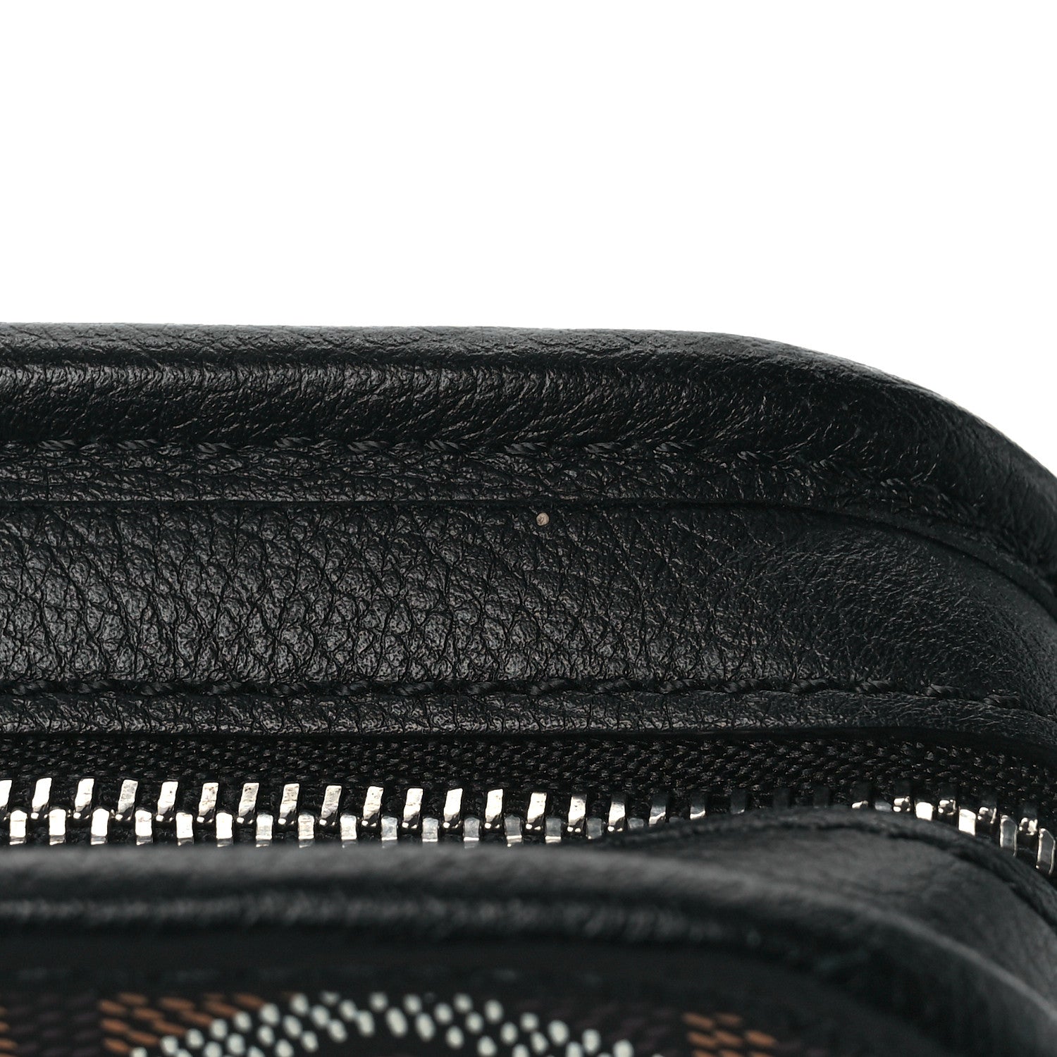 Goyard Goyardine Jouvence MM Toiletry Pouch Black 8 of 8