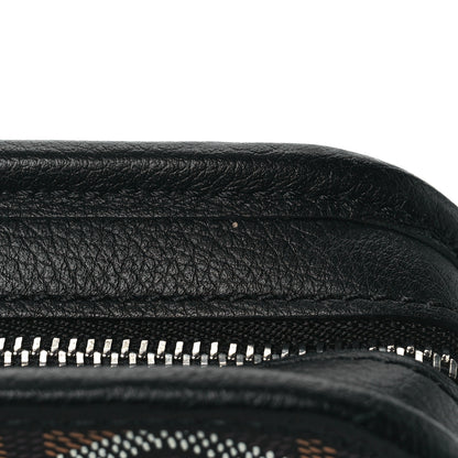 Goyard Goyardine Jouvence MM Toiletry Pouch Black 8 of 8