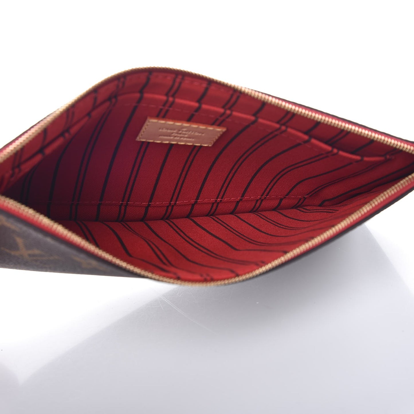 Monogram Neverfull MM GM Pochette Cherry