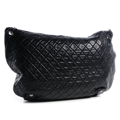 Chanel Lambskin Large Chain Mail Hobo Black 3 of 7