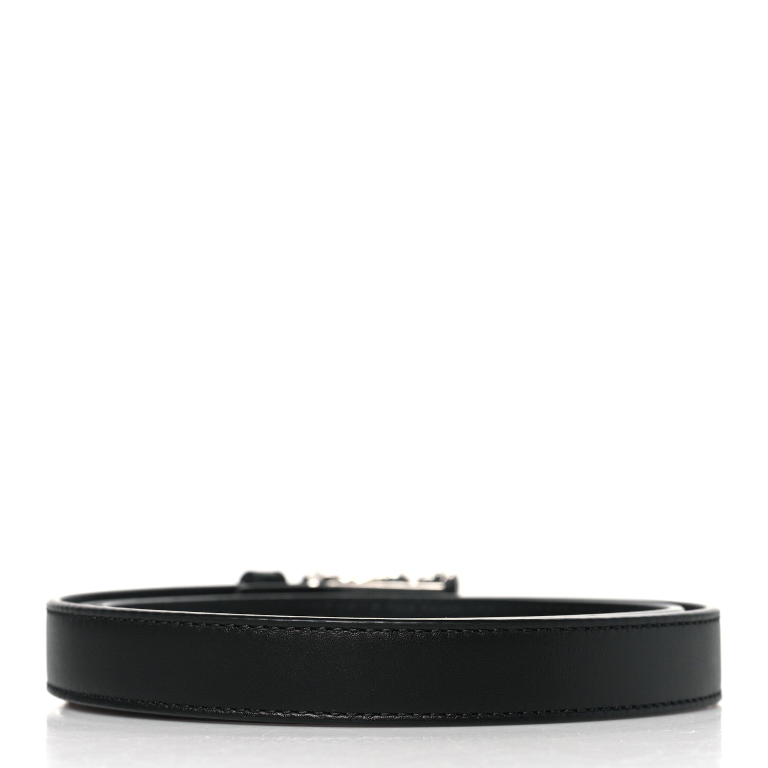 Bottega Veneta Nappa Knot Buckle Belt 90 36 Black 2 of 6