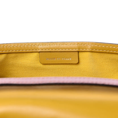 Burberry Derby Calfskin Haymarket Check Small Loxley Crossbody Cinnamon Red Multicolor 7 of 15
