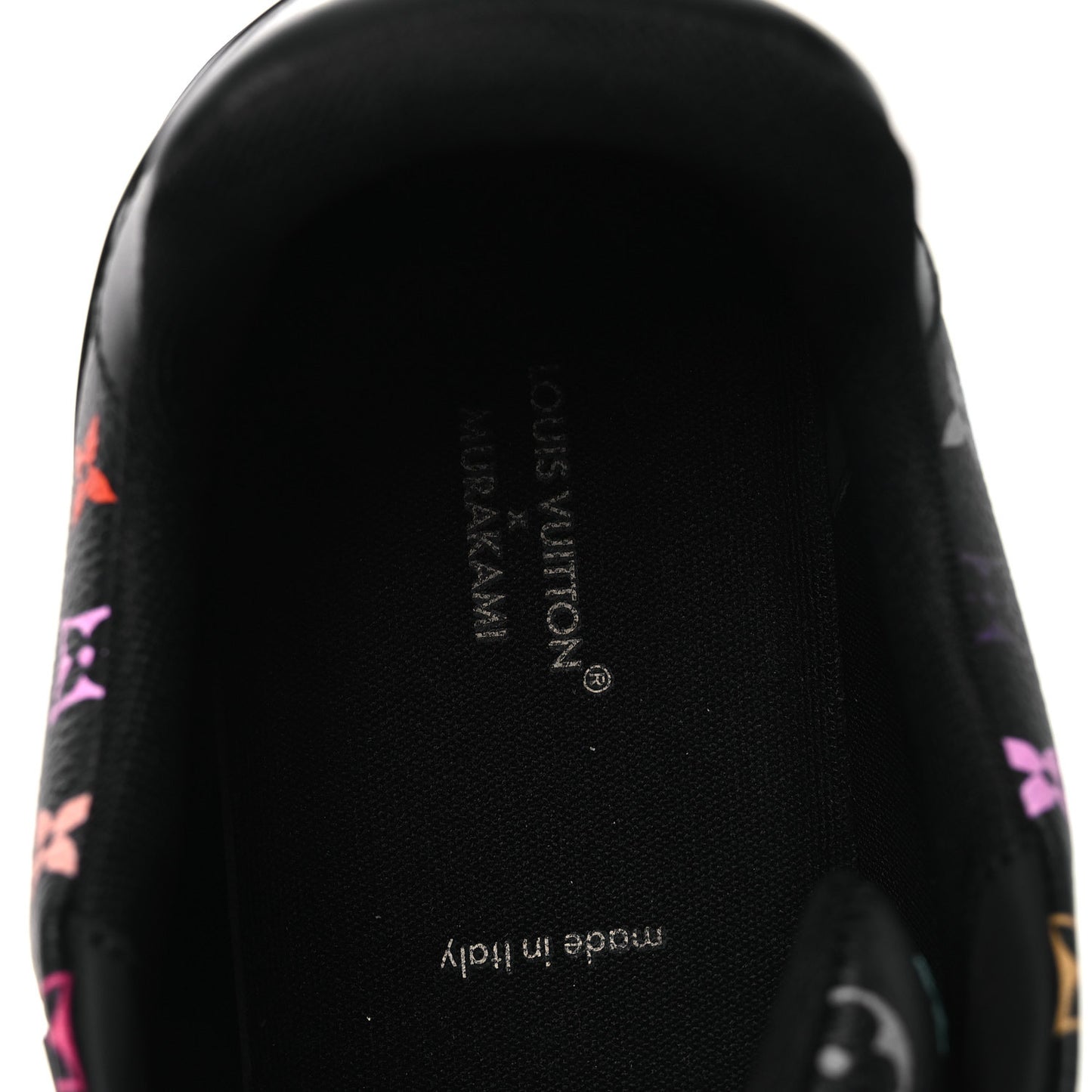 LV X TM Calfskin Monogram Multicolor Womens LV Trainer Sneakers 40 Black