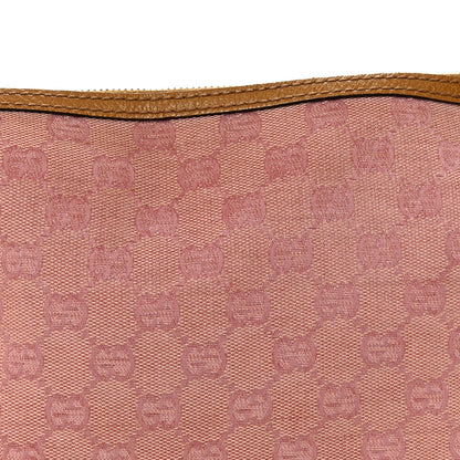 Gucci Monogram Horsebit Top Handle Hobo Bag Pink 8 of 10