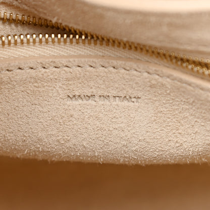 Celine Soft Grained Calfskin Small Sangle Bucket Bag Vanilla 5 of 10