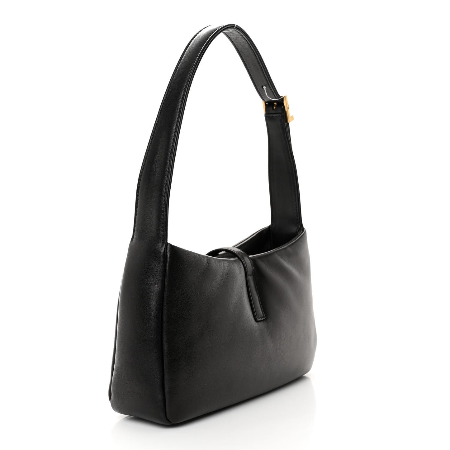 Padded Lambskin Le 5 A 7 Hobo Black