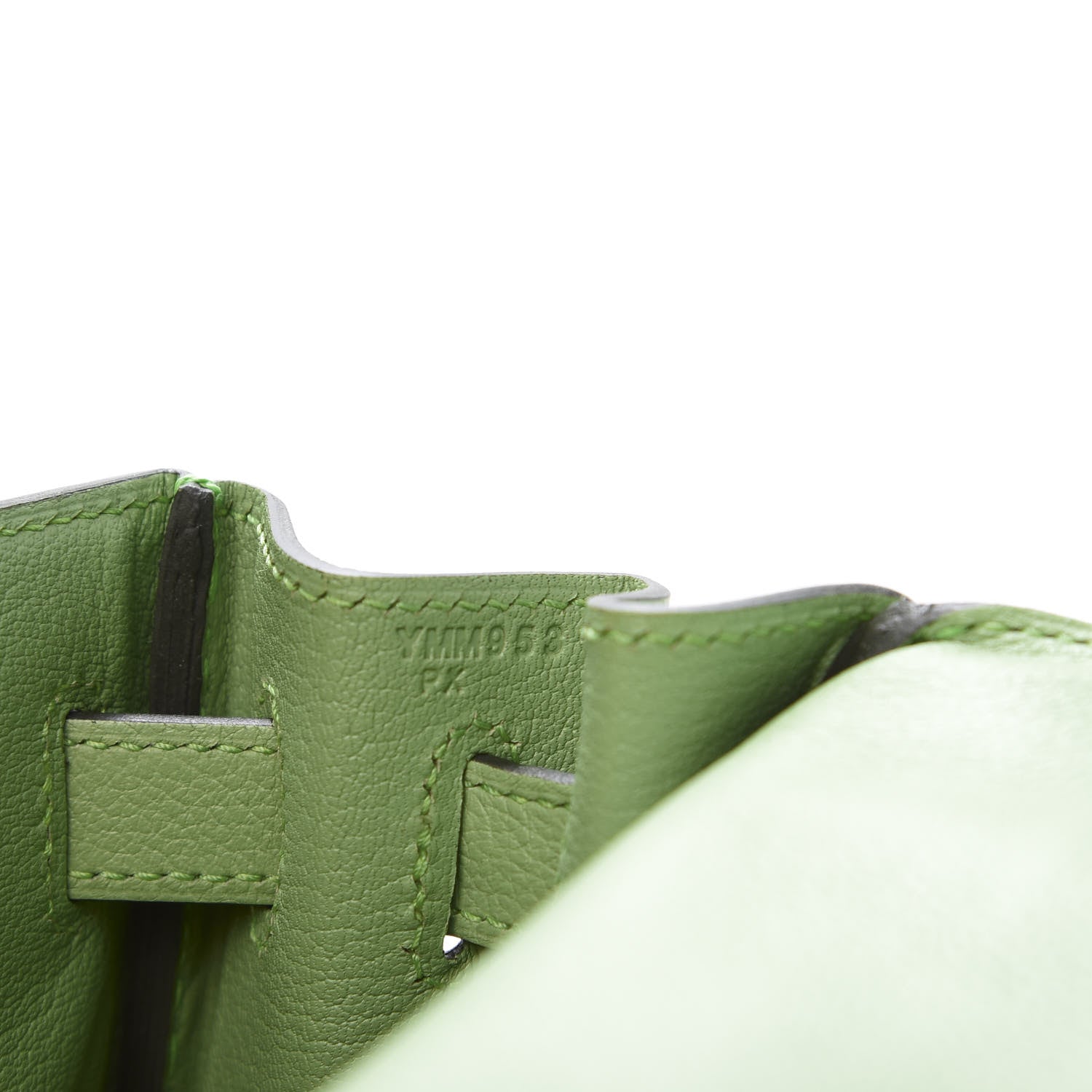 Hermes Evercolor Kelly Retourne 28 Vert Criquet 7 of 13