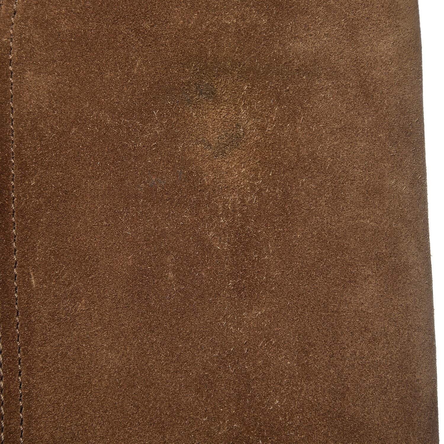 Bottega Veneta Suede Zip Knee High Boots 38 Natural 11 of 22