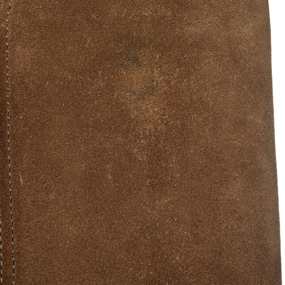 Bottega Veneta Suede Zip Knee High Boots 38 Natural 11 of 22