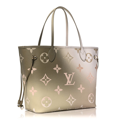 Louis Vuitton Monogram Giant Spring In The City Neverfull MM Sunset Kaki 3 of 8