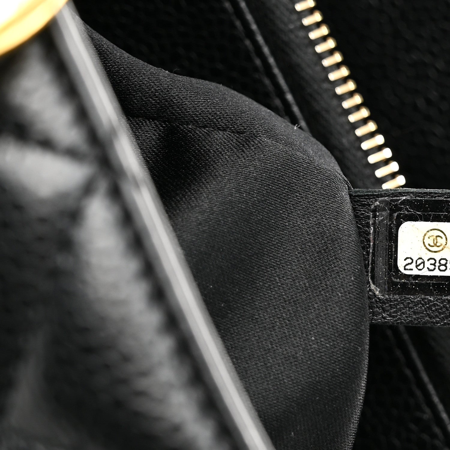 Chanel Caviar Quilted Grand Shopping Tote GST Black 7 of 11