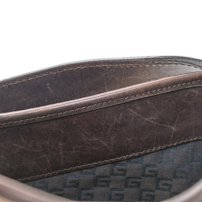Gucci Canvas Web GG Shoulder Bag Brown 8 of 11