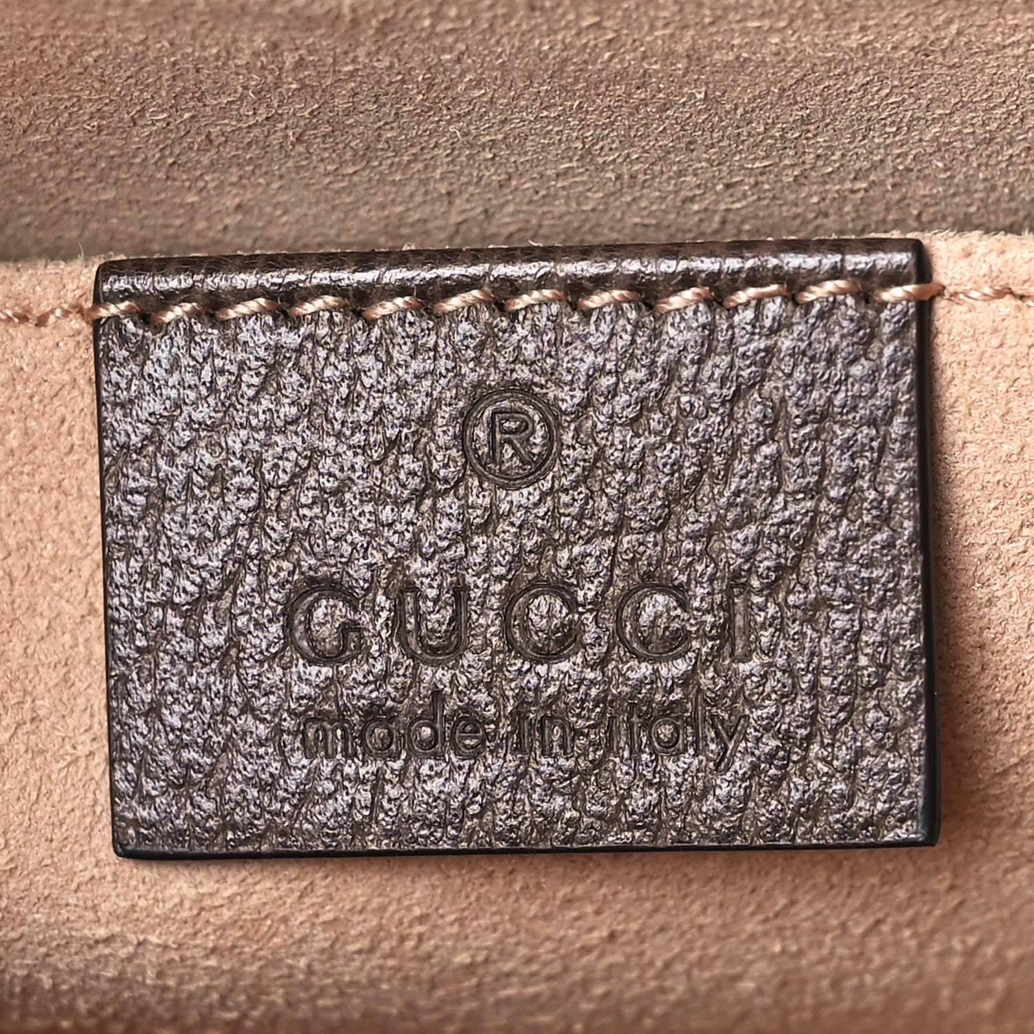Gucci GG Supreme Monogram Web Mini Ophidia Shoulder Bag Brown 6 of 9
