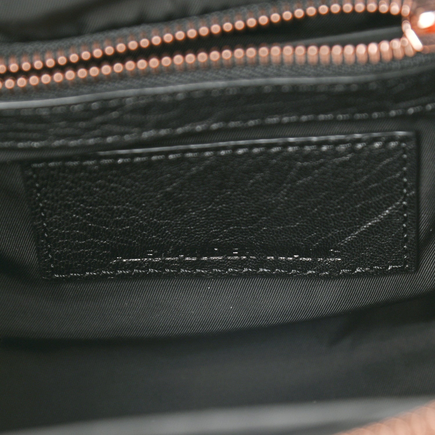 Alexander Wang Pebbled Lambskin Mini Rockie Black Rose Gold Hardware 6 of 8