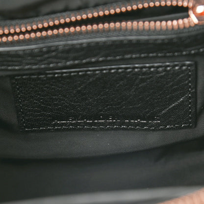 Alexander Wang Pebbled Lambskin Mini Rockie Black Rose Gold Hardware 6 of 8