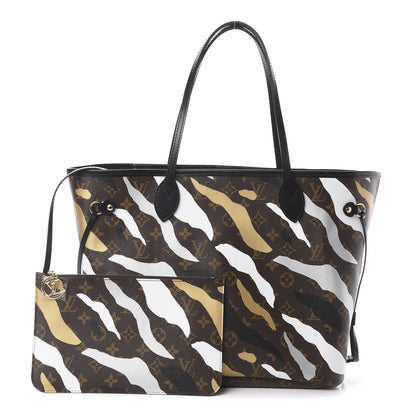 Louis Vuitton X LOL Monogram Neverfull MM Gold Silver 1 of 8