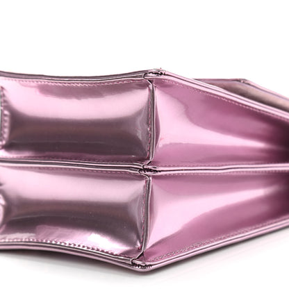 Christian Dior Metallic Calfskin Studded Vertical Diorama Pink 10 of 14